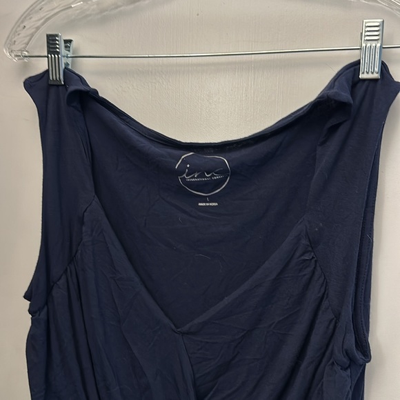 NWOT INC fancy wrap around style ruffle blouse/top - Picture 3 of 4